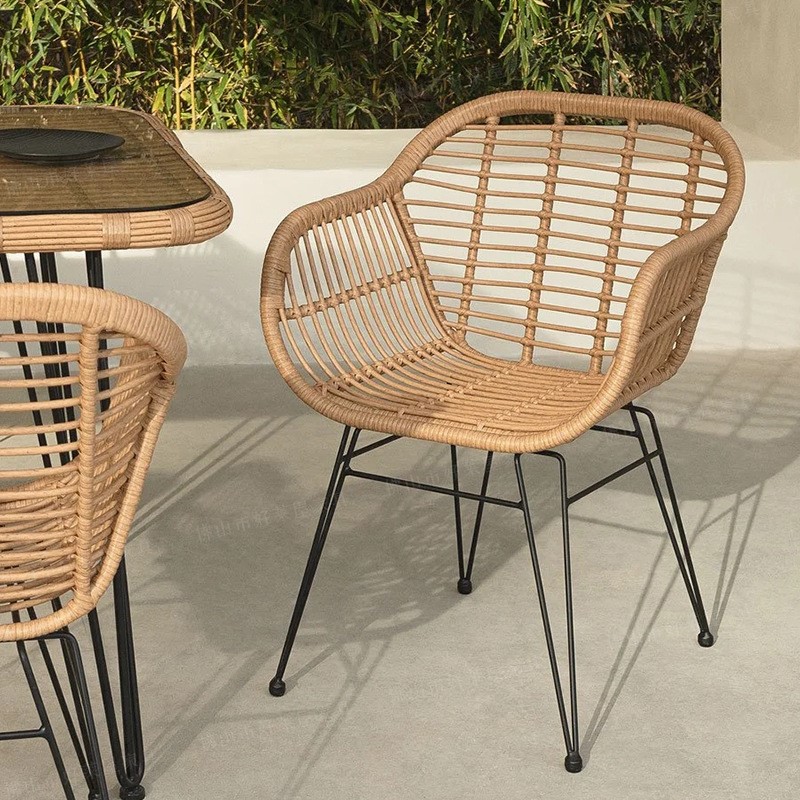Outdoor Furniture Bali - MOMO 인스 라탄 야외 발코니 3종
