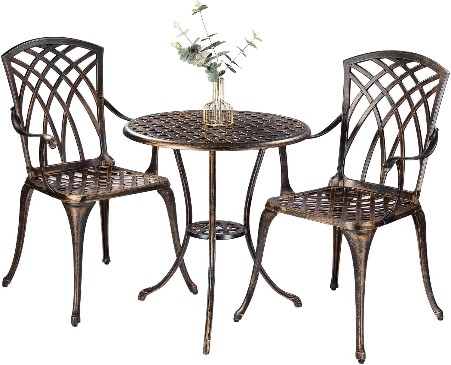 Outdoor Furniture For Patio - 녹슬지 않는 청동 주조 알루미늄 3피스