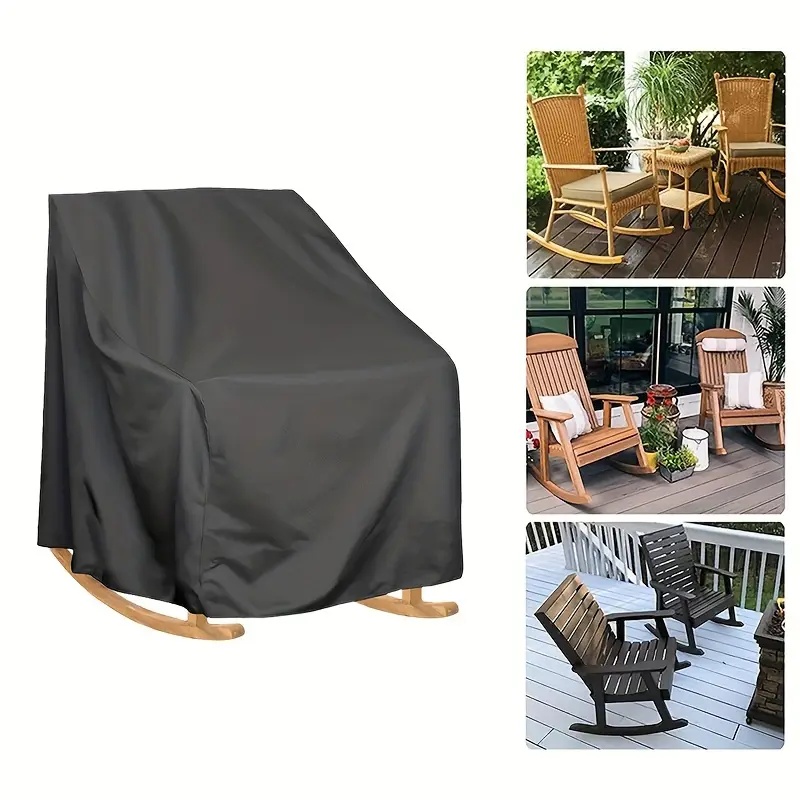 Outdoor Furniture With Covers - 헤비듀티 옥스포드 원단 야외 흔들의자 커버
