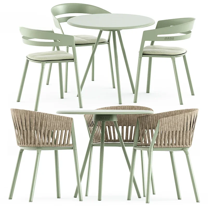 Outdoor Furniture Balcony - 야외용 스틸 슬링 발코니 테이블 및