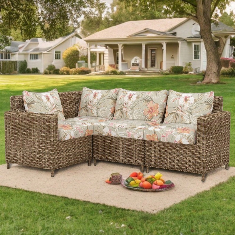Outdoor Furniture On Sale - 정원 가구 쿠션용 프린트 커버, 섹셔널
