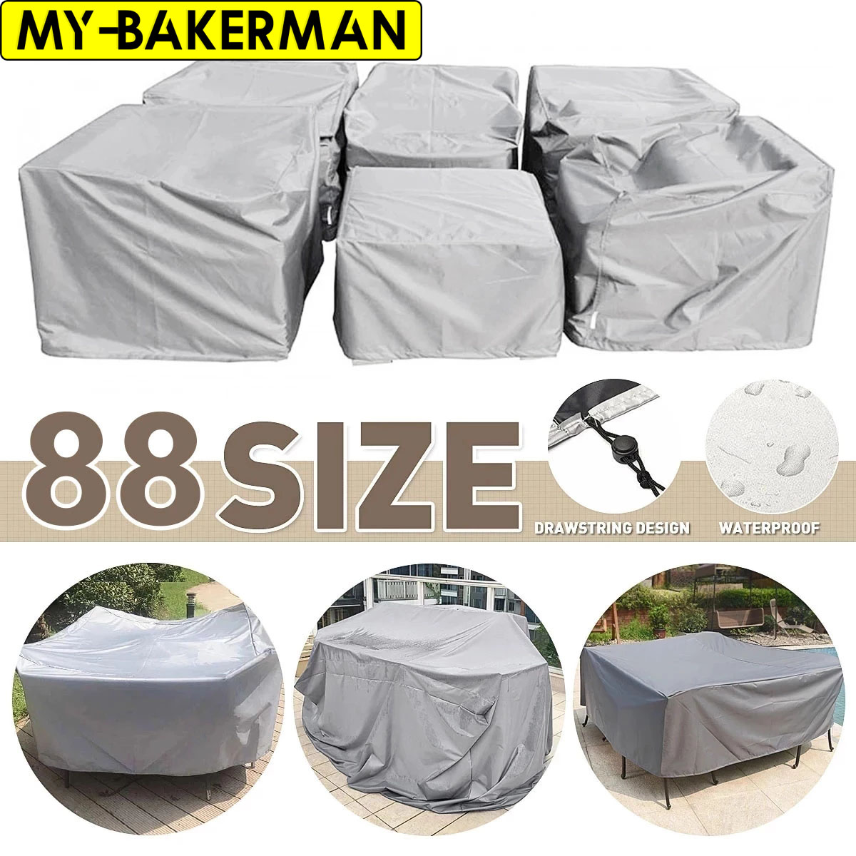 Outdoor Furniture Bali - 파티오 가구 커버 방수, 파티오 가구