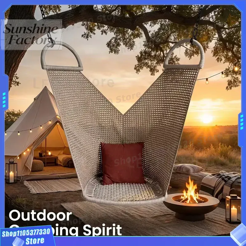 Outdoor Furniture Quick Dry - 휴대용 투명한 지중해풍 폴리에스터 에그 체어
