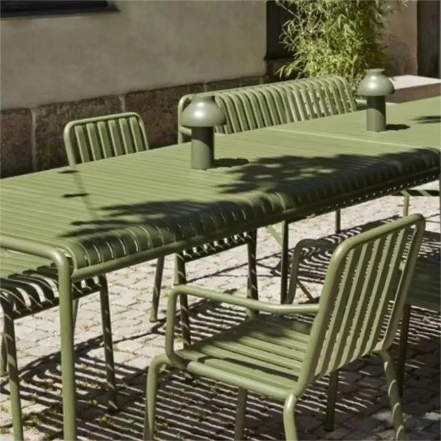 단철 모던 심플 발코니 야외 테이블 및 의자 마당 야외 - Outdoor Furniture Green 리뷰 및 가격