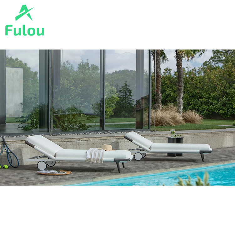 현대적인 알루미늄 선라운지, 자외선 차단 방수 원단,  - Outdoor Furniture Quick Dry 리뷰 및 가격