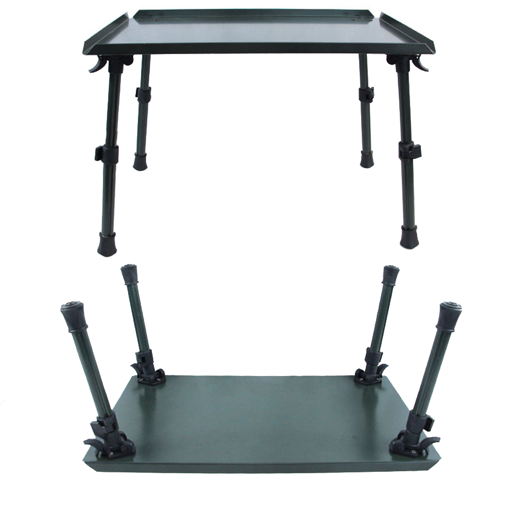 녹색 알루미늄 합금 잉어 낚시용 비비 테이블, 조절 가 - Outdoor Furniture Green 리뷰 및 가격