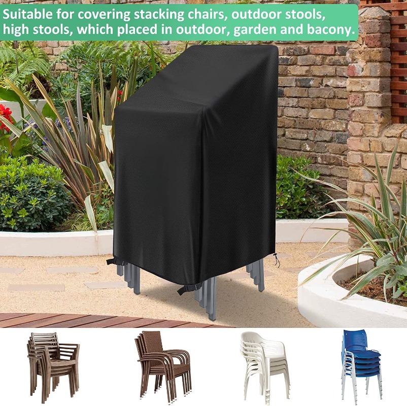 1/2/PCS 스택형 의자 먼지 커버 방수 방진 파티오 - Outdoor Furniture With Covers 리뷰 및 가격