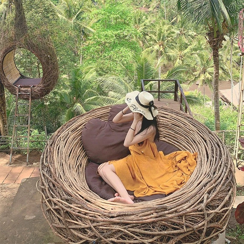 인터넷 유명 인사들에 인기 있는 발리 새둥지 그네 시닉 - Outdoor Furniture Bali 리뷰 및 가격