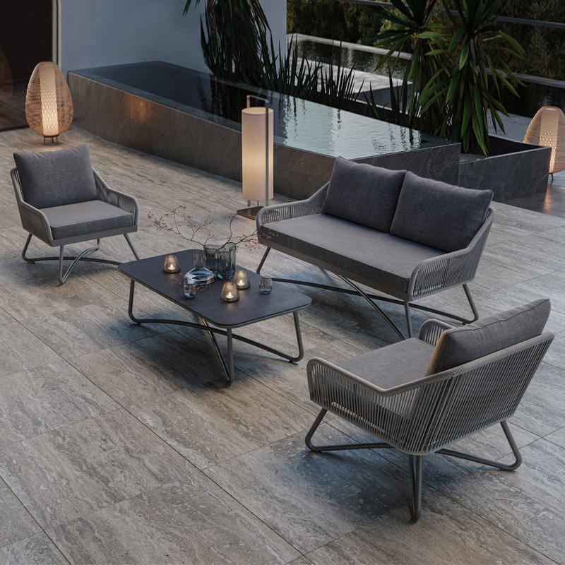 # 모듈식 알루미늄 야외 소파 세트(빠른 건조 쿠션 포 - Outdoor Furniture Quick Dry 리뷰 및 가격