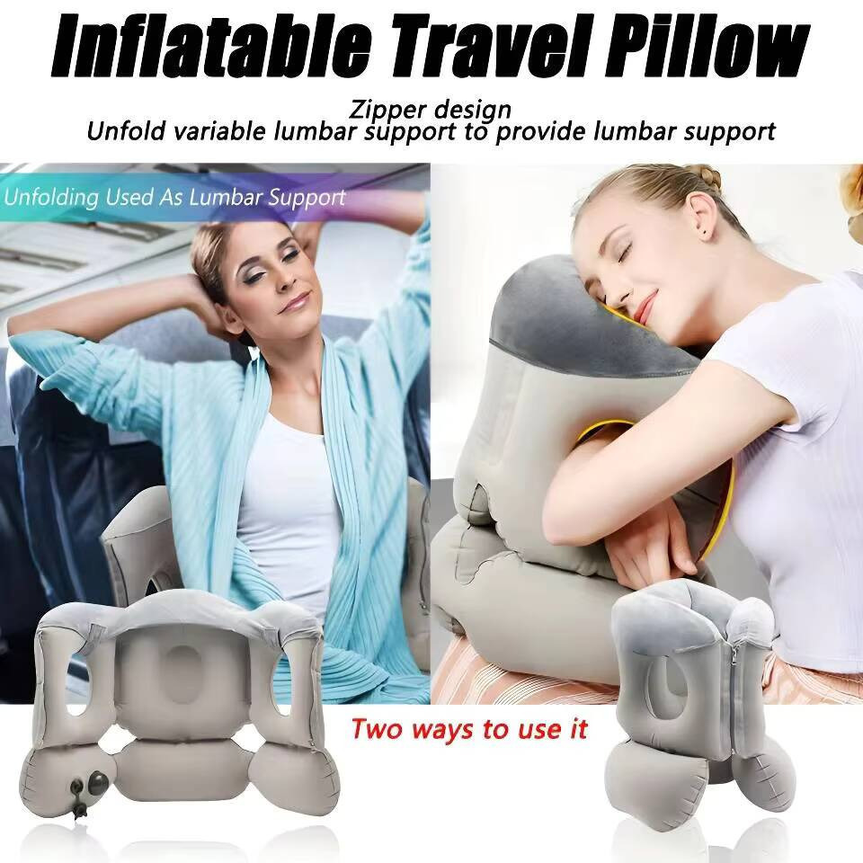 업그레이드된 에어쿠션 여행용 베개, 머리 받침 및 턱  - Outdoor Furniture Cushions 리뷰 및 가격