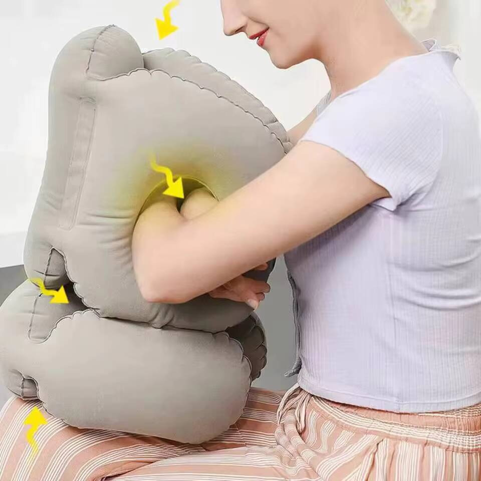 업그레이드된 에어쿠션 여행용 베개, 머리 받침 및 턱  - Outdoor Furniture Cushions 리뷰 및 가격