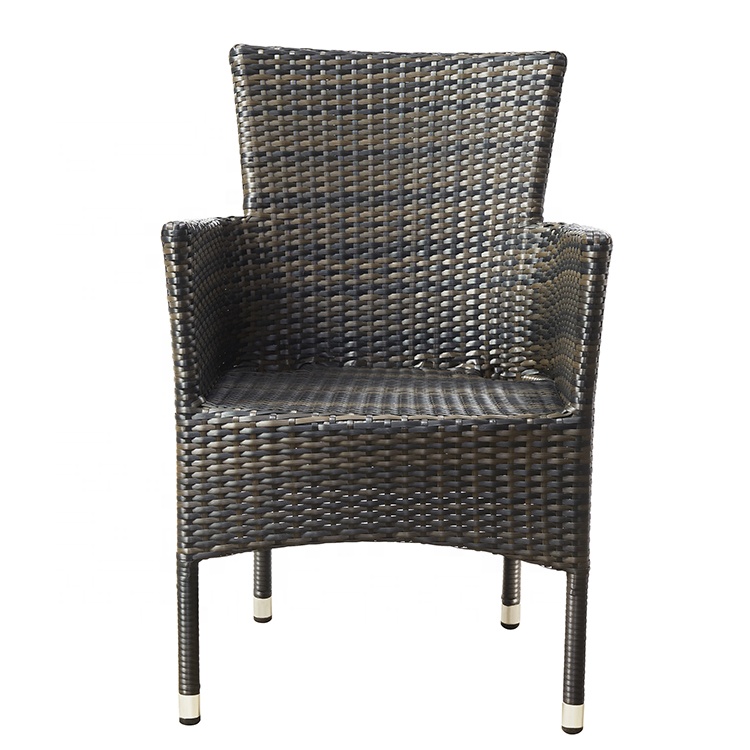 저렴한 블랙 가든 레스토랑 위커 암체어 가구 야외 파티 - Outdoor Furniture On Sale 리뷰 및 가격