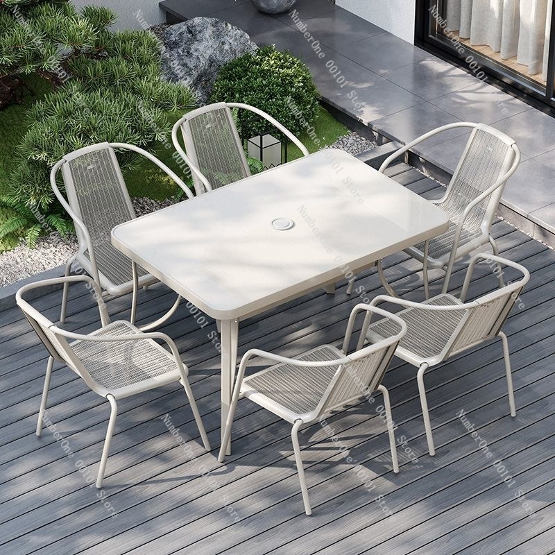 야외 발코니 접이식 테이블 및 2개의 의자 세트, 흰색 - Outdoor Furniture Balcony 리뷰 및 가격