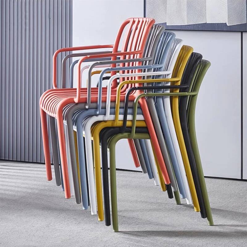 디자인 미드 센추리 정원 의자 녹색 손잡이 방수 플라스 - Outdoor Furniture On Sale 리뷰 및 가격