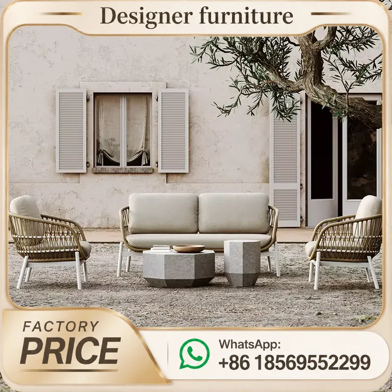 야외 로프 직조 소파 세트 (호텔 파티오 정원 빌라 발 - Outdoor Furniture Balcony 리뷰 및 가격