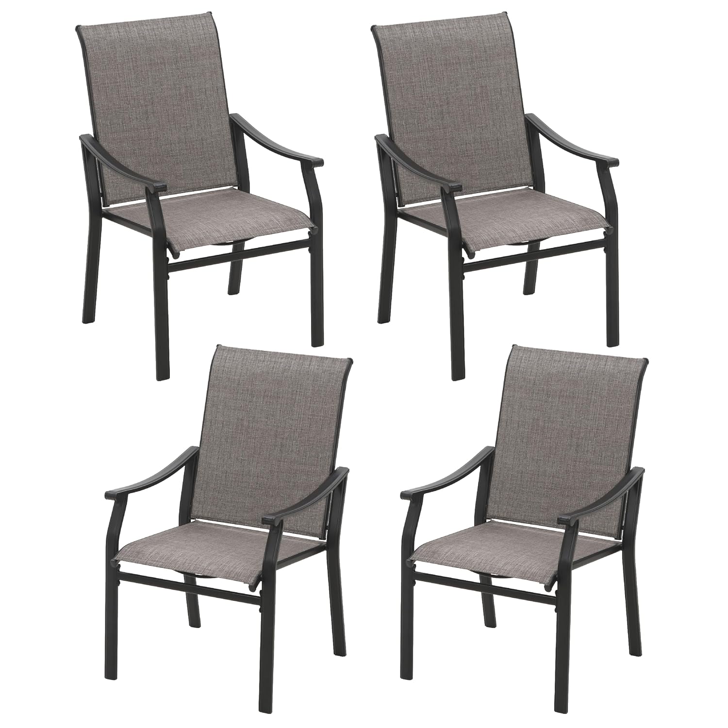 금속 야외 식탁 의자 4개 세트, 방수 및 방청 E-코 - Outdoor Furniture Quick Dry 리뷰 및 가격