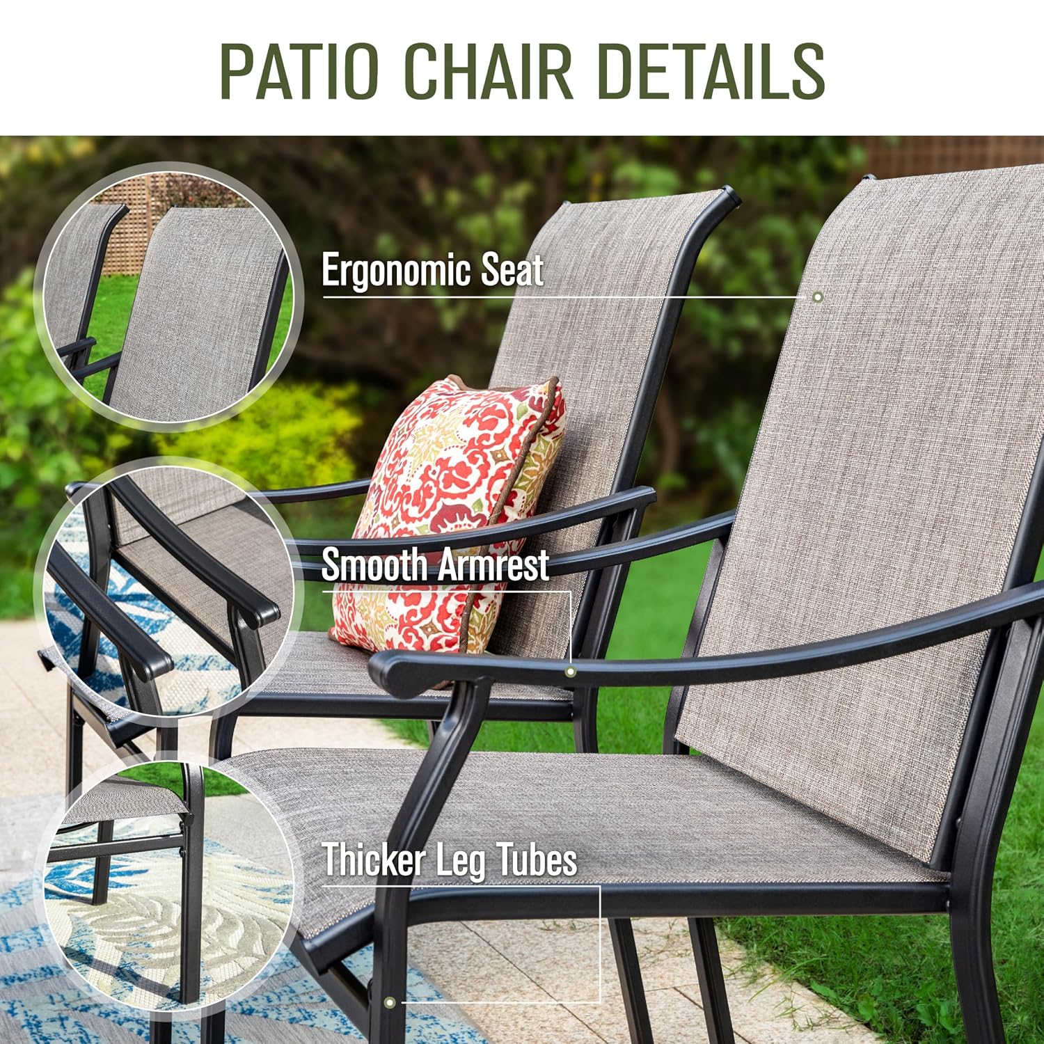 금속 야외 식탁 의자 4개 세트, 방수 및 방청 E-코 - Outdoor Furniture Quick Dry 리뷰 및 가격