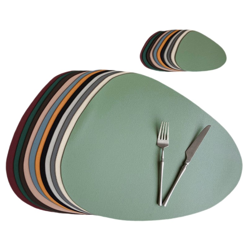 1/6/10세트 식탁 매트 세척 가능 녹색 테이블 매트 - Outdoor Furniture Green 리뷰 및 가격