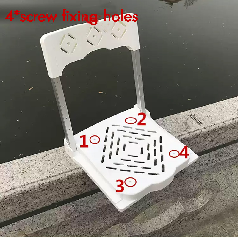 등받이 시트 패드가 있는 접이식 낚시 상자, 휴대용 낚 - Outdoor Furniture For Patio 리뷰 및 가격