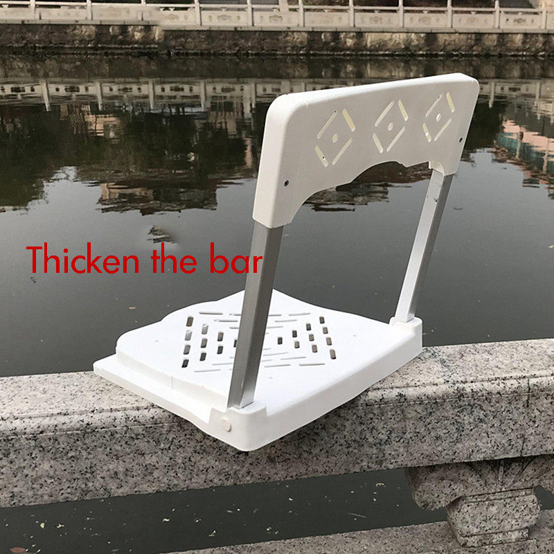 등받이 시트 패드가 있는 접이식 낚시 상자, 휴대용 낚 - Outdoor Furniture For Patio 리뷰 및 가격