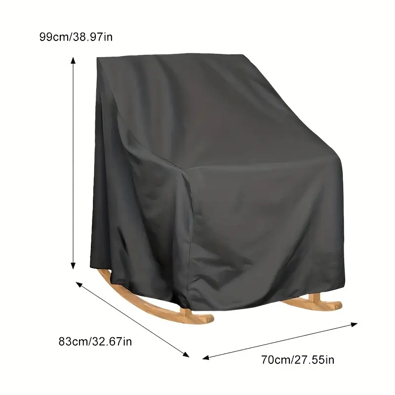 헤비듀티 옥스포드 원단 야외 흔들의자 커버 - 조절 가 - Outdoor Furniture With Covers 리뷰 및 가격