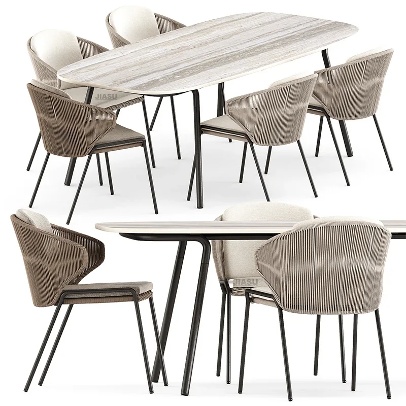 야외용 스틸 슬링 발코니 테이블 및 의자 정원 세트 4 - Outdoor Furniture Balcony 리뷰 및 가격