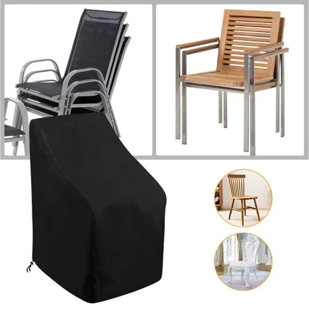 스태킹 의자 먼지 커버 보관 가방 야외 정원 가구 보호 - Outdoor Furniture With Covers 리뷰 및 가격