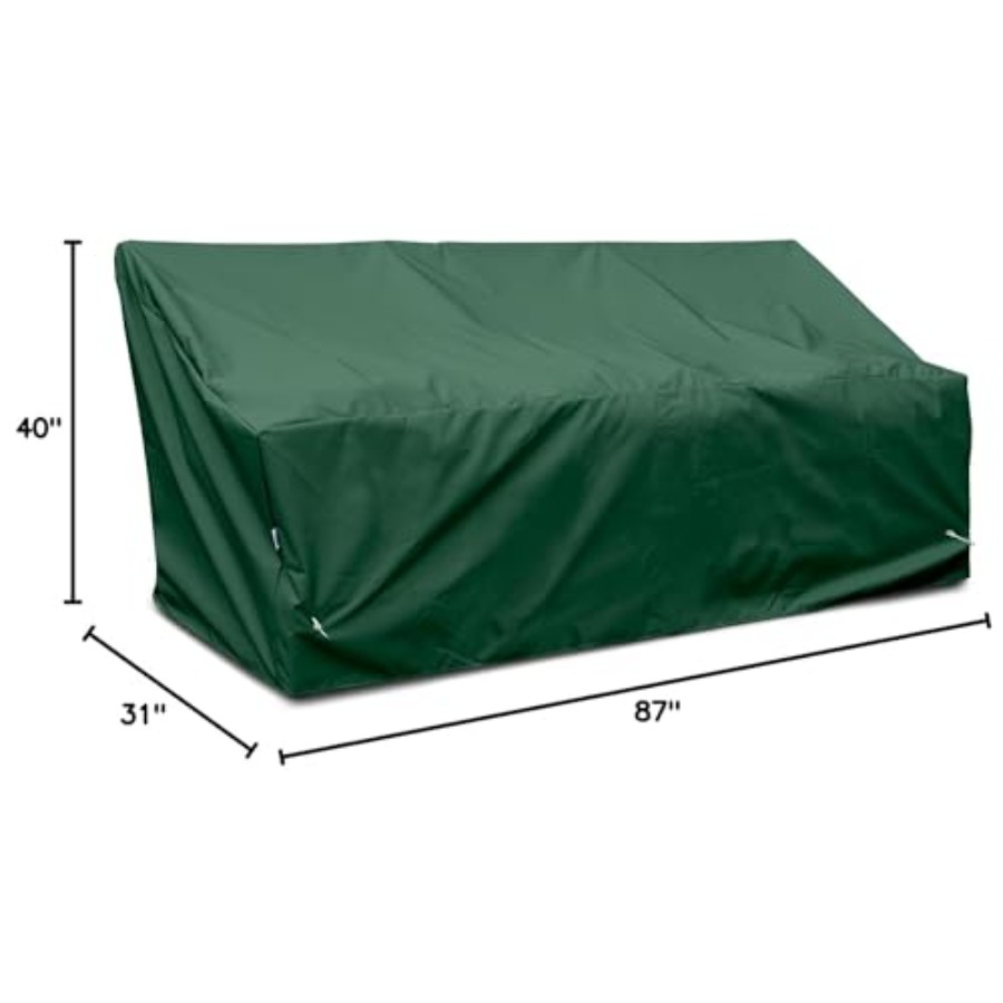 야외 소파용 파티오 가구 보호 커버, 고강도 방수 및  - Outdoor Furniture Green 리뷰 및 가격