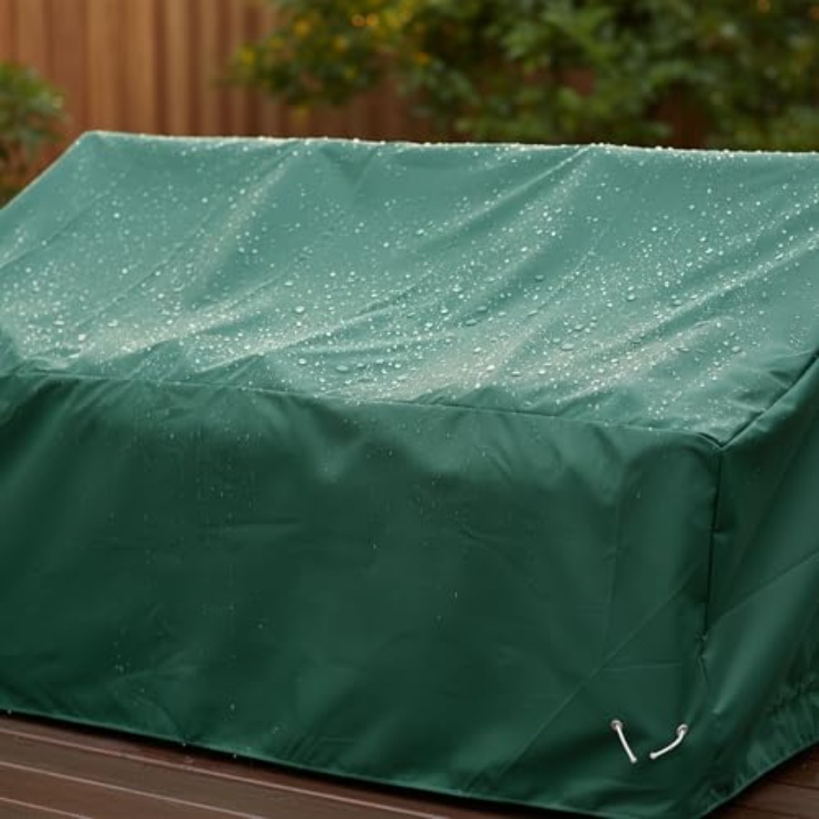 야외 소파용 파티오 가구 보호 커버, 고강도 방수 및  - Outdoor Furniture Green 리뷰 및 가격