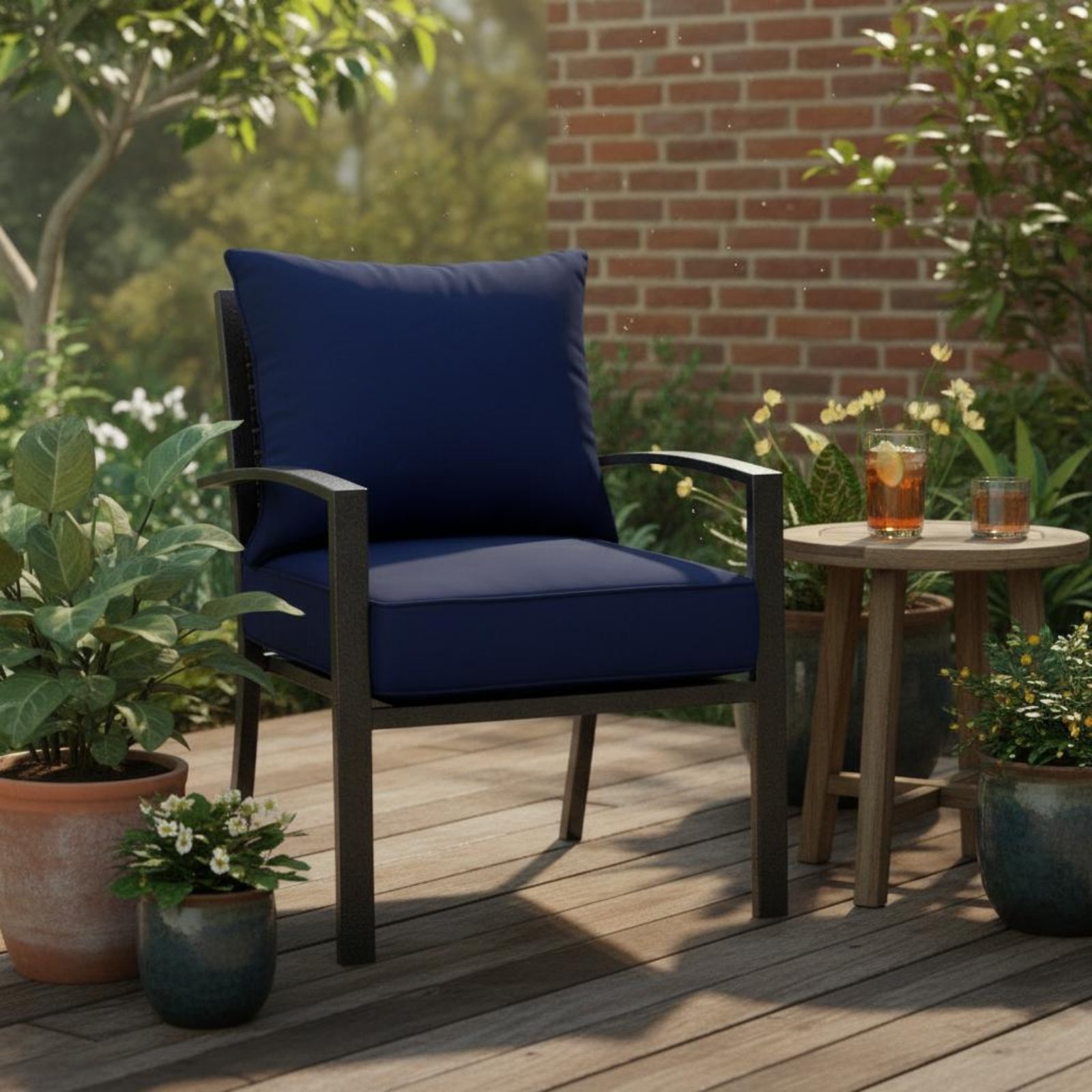 파티오 의자 패드 숨겨진 잠금장치 파티오 의자 패드 세 - Outdoor Furniture For Patio 리뷰 및 가격