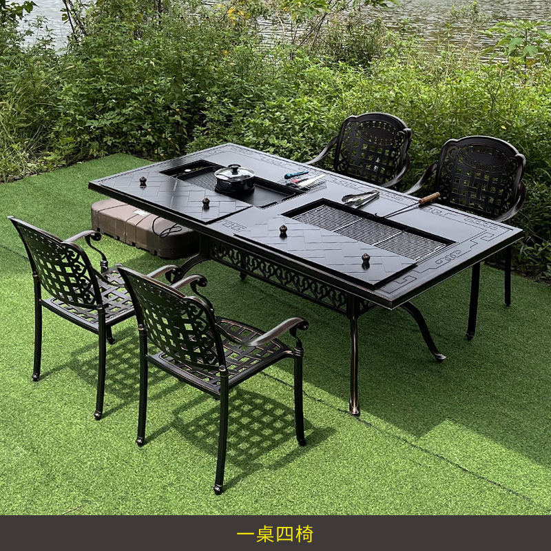 테라스 정원 발코니 야외 마당 레저 빌라 테이블과 의자 - Outdoor Furniture Balcony 리뷰 및 가격